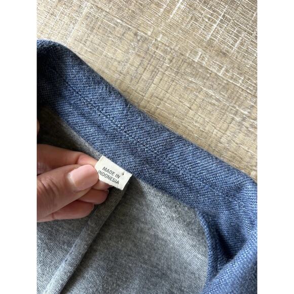 Todd Snyder Mayfair Fit Italian Knit Blazer Mens 40R Blue Cotton Sport Coat - Picture 9 of 12